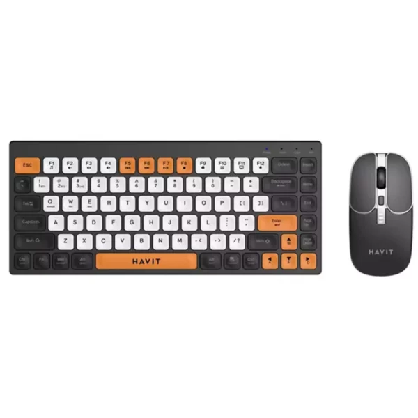 Combo Clavier + Souris Sans Fil HAVIT KB831W