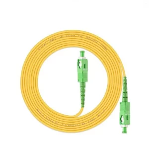 Câble Fibre Optique Jaune 10M