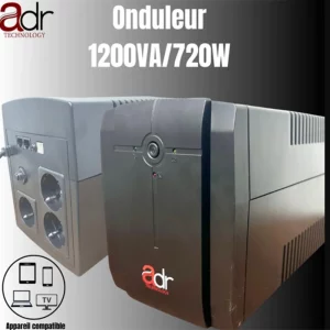 Onduleur ADR 500 – 1200VA 720W avec 3 prises FR 1