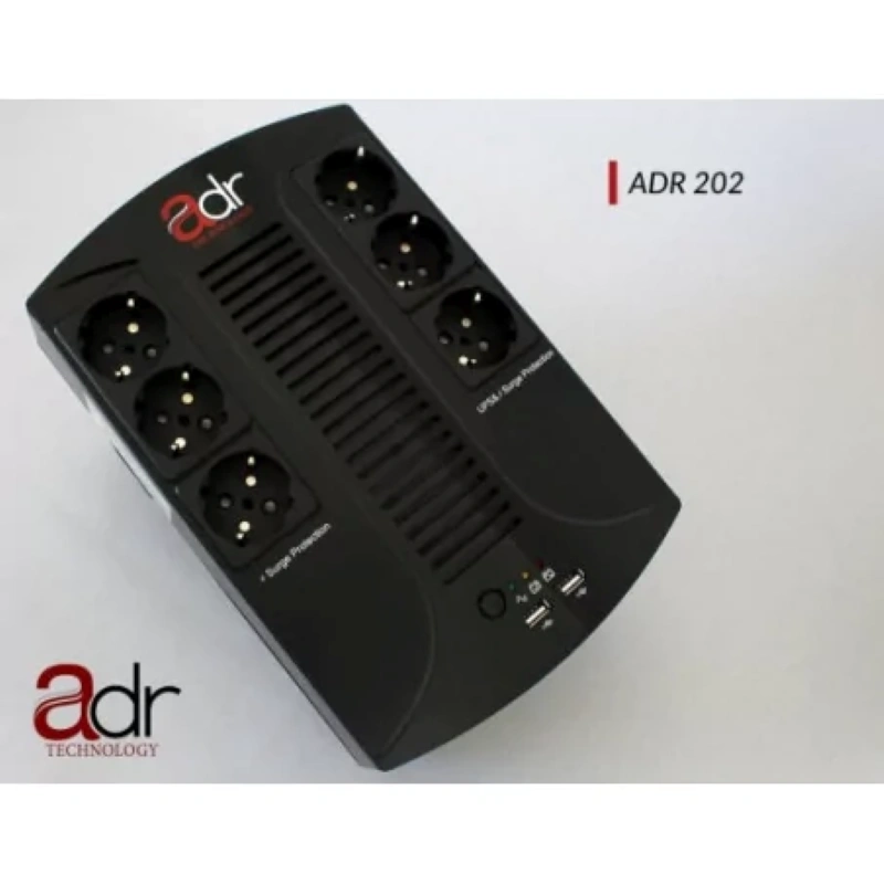 Onduleur ADR 202 650 VA / 390 W – 6 prises 3 onduleur adr 202 650va 6 prises 1