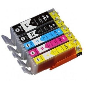 Cartouche Compatible Canon PGI-450XL/CLI-451 XL Pack 5 Cartouches