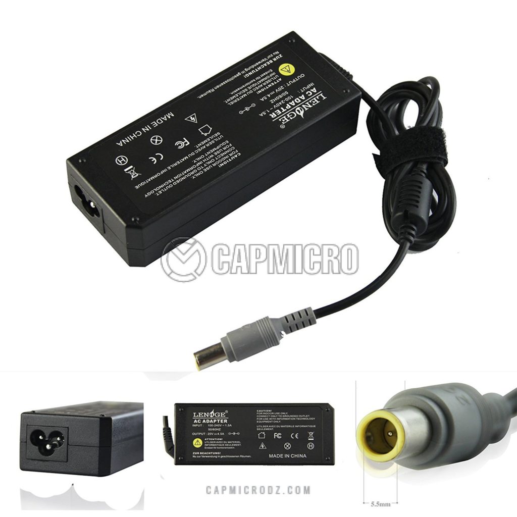 Chargeur HP 19.5V 2.31A PIN FICHE BLEU (4.5 X 3.5) - CAPMICRO