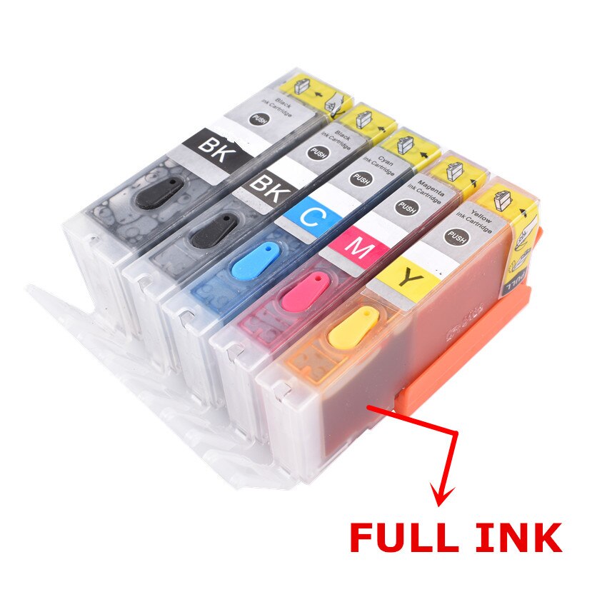 Cartouches rechargeables PGI─570 / CLI─571 pour Canon sur Encre phoenix