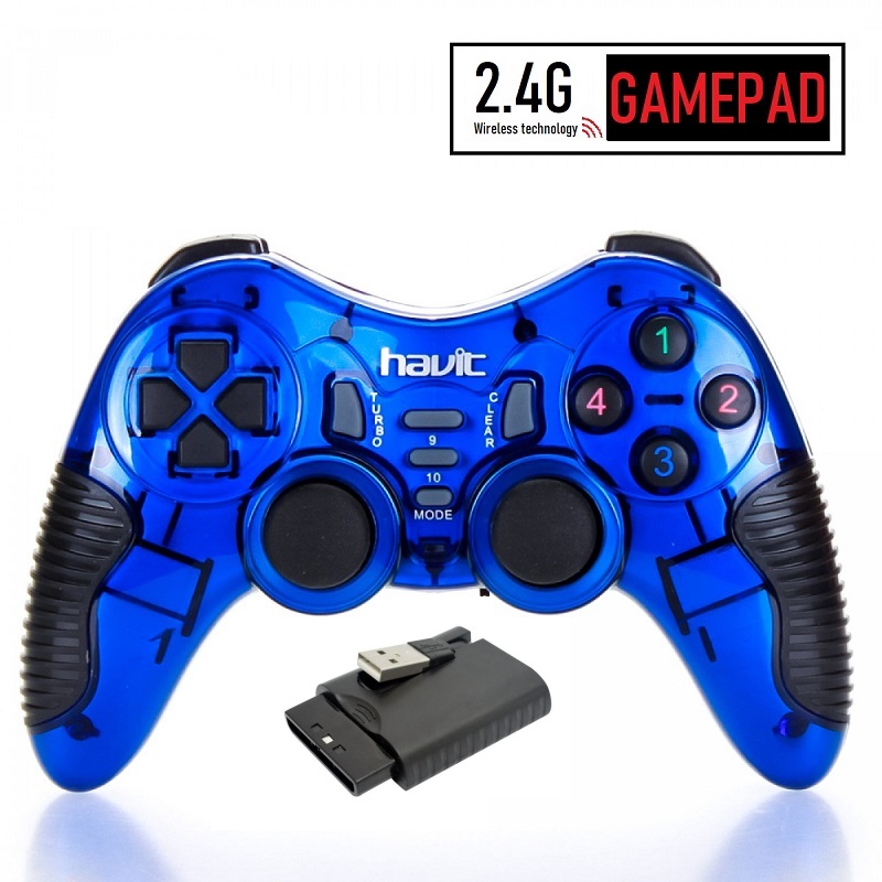 Manette Sans-fil Havit HV-G89W 2.4 Ghz pour PC/PS2/PS3 - CAPMICRO