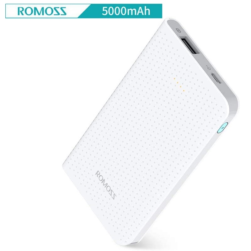 Power Bank 5000mAh Romoss Sense Mini White image #00